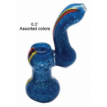 6 Inch Blue Bubbler