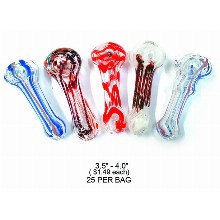 3.5 Inch And 4 Inch Glass Hand Pipe