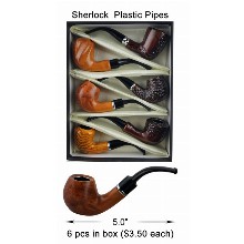 5 Inch Sherlock Plastic Pipes