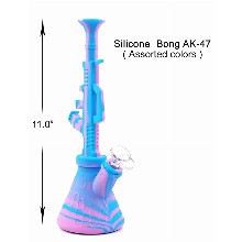 11 Inch Silicone Bong Ak 47