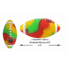 4 Inch Football Silicone Hand Pipe