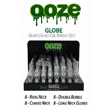 OOZE Globe Quartz Glass Coil