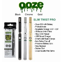 OOZE Slim Twist Pro 320mah Battery 3.3v 4.8v