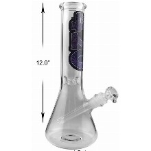 12 Inch Purple 420 Beaker Water Pipe