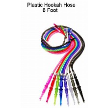 6 Foot Plastic Hookah Hose
