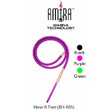 6 Foot Purple Amira Magna Technology Hookah Hose