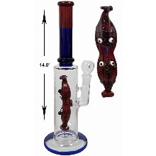 14 Inch Percolator Water Pipe With Monster Head