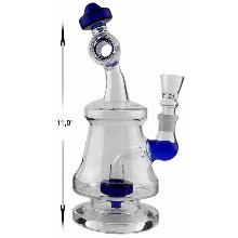 11 Inch Blue Percolator Water Pipe