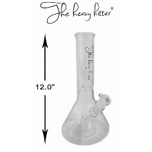 12 Inch Clear The Heavy Hitter Beaker Water Pipe