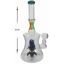 10.5 Inch Bird Head Percolator Water Pipe