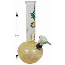 8.5 Inch Yellow green Rick And Morty Water Pipe