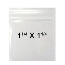 1.1 & 4 X 1.1 & 4 Zip Bag