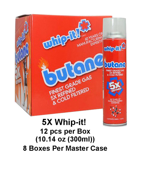 Whip it Butane 5x 300ml