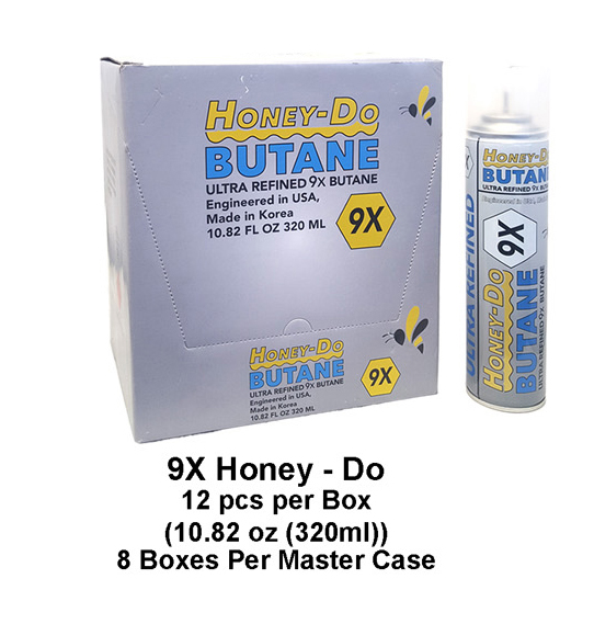 Honey Do 9x Butane 320ml