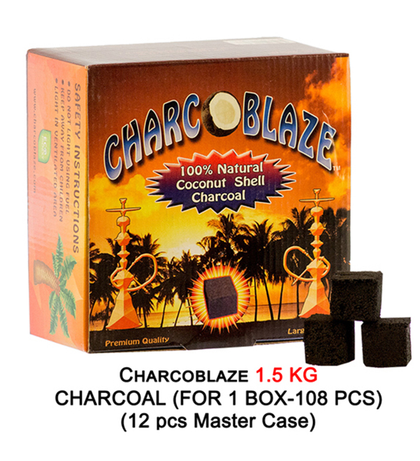 Charcoblaze 1.5kg Charcoal 108 Pcs