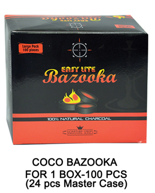 Charcoal Easy Lite Bazooka 1 Box 100 Pcs