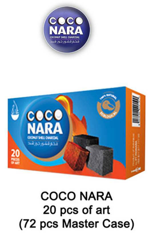 Coco Nara Slow Burn Charcoal 20 Pcs