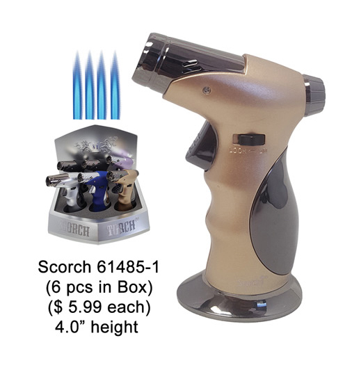 4.0 Inch Quad Flames Scorch Torch