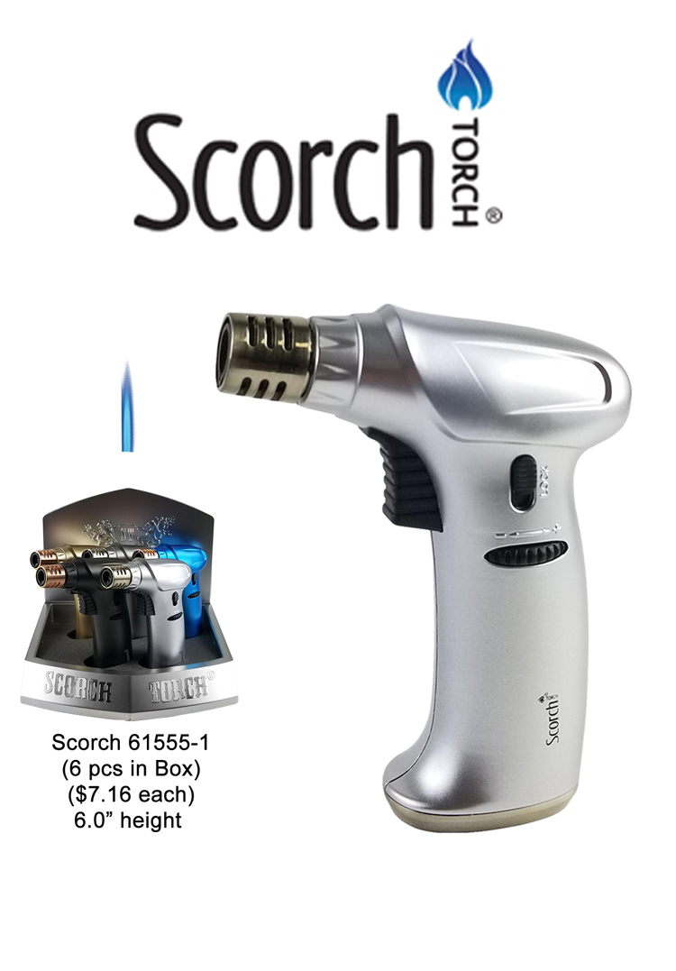 6.0 Inch Scorch Torch With Adjustable Flame And Safety Lock 0148