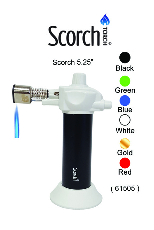 5.25 Inch Scorch Torch With Adjustable Flame And Safety Lock