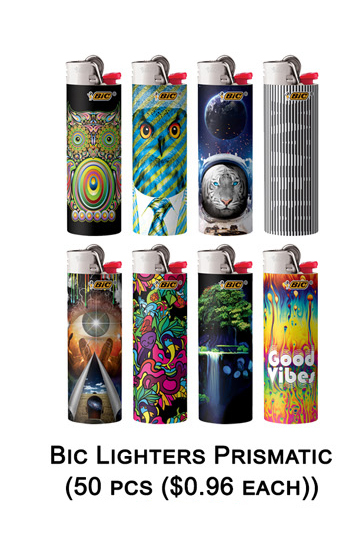 Bic Lighter Prismatic