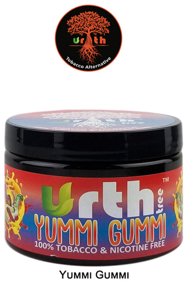 Urth Tree Hookah Tobacco Yummi Gummi 100 percent  Tobacco And Nicotine Free