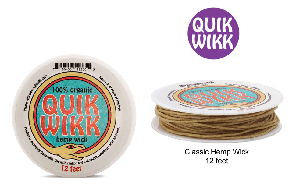 12 Feet Classic Hemp Wick