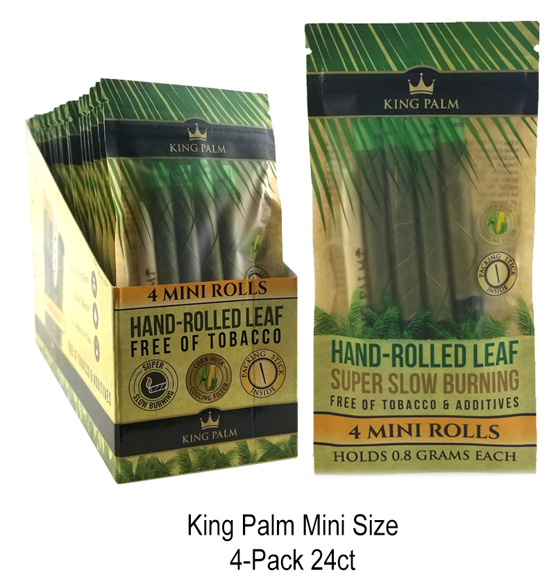 King Palm 4 Mini Rolls