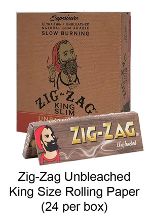 Zig Zag Unbleached King Size Rolling Paper