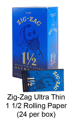 Zig Zag Ultra Thin 1 1 & 2 Rolling Paper