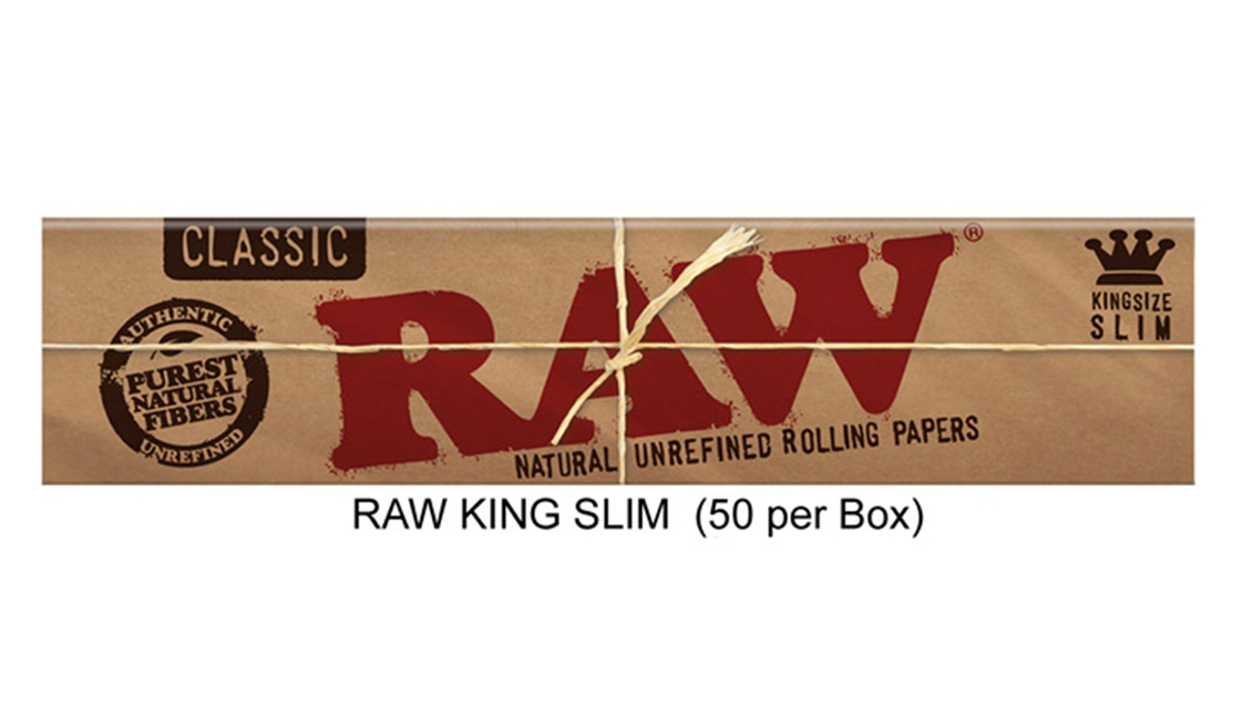 Raw King Slim Paper