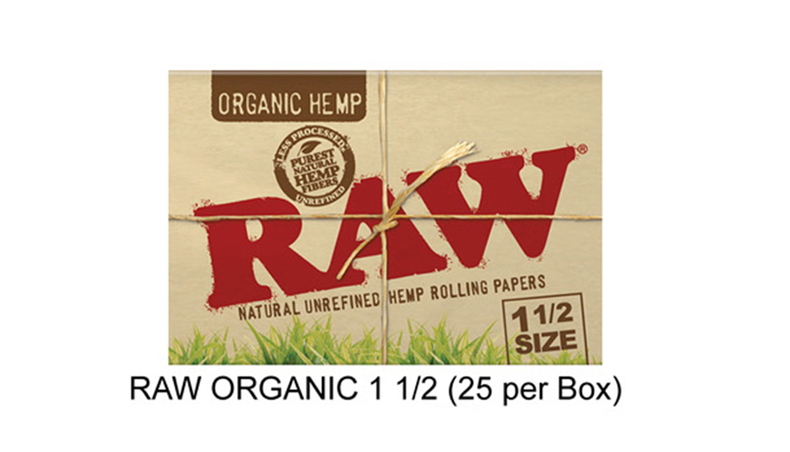 Raw Organic 1 1 & 2 Paper