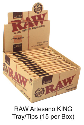 Raw Artesano King Tray & tips