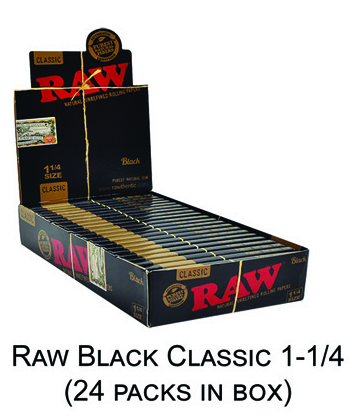 Raw Black Classic 1 1 & 4