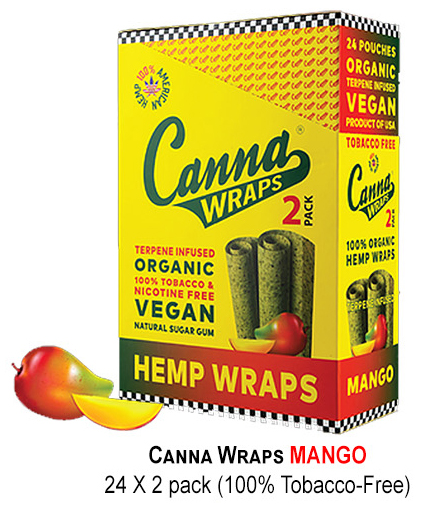Canna Hemp Wraps mango