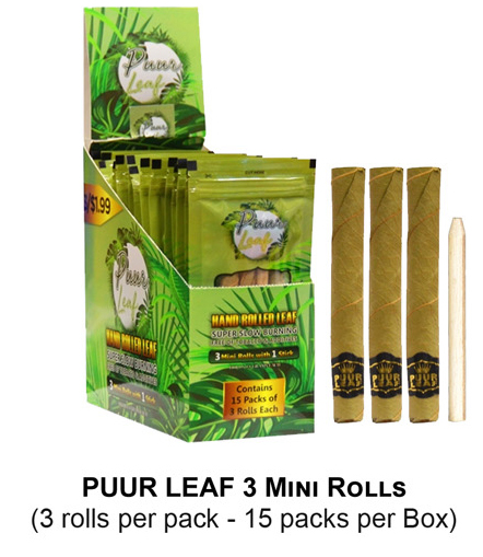 Puur Leaf 3 Mini Rolls