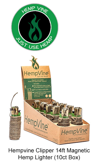 HempVine Clipper 14ft Magnetic Hemp Lighter