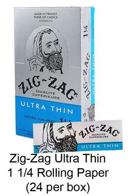 Zig Zag Ultra Thin 1 1 & 4 Rolling Paper