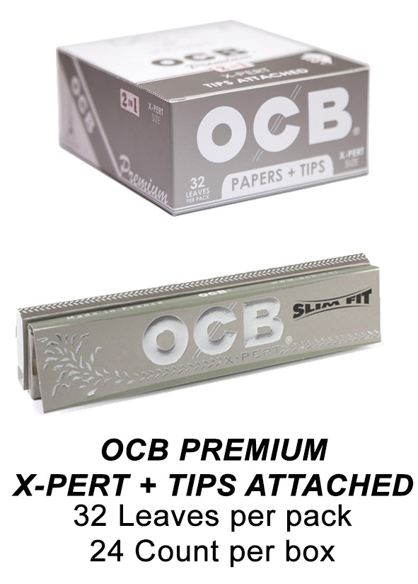 OCB Premium X pert Tips Attached