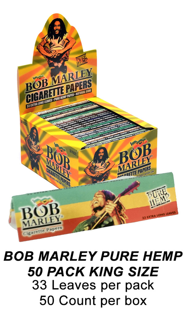 Bob Marley Pure Hemp 50 Pack King Size