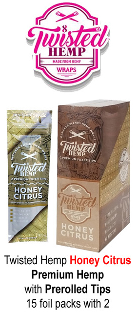 Twisted Hemp Honey Citrus