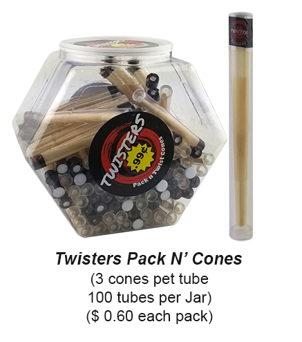 Twisters Pack N Inch Cones