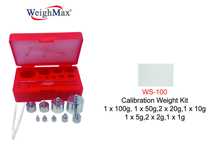 WeighMax Calibration Weight Kit Ws 100