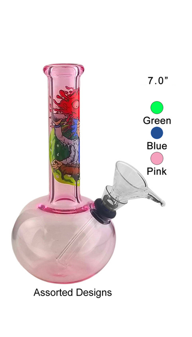 7 Inch Pink Rick And Morty Oil Burner