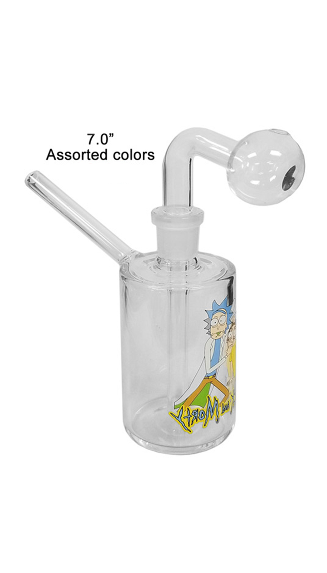 7 Inch Rick And Morty Oil Burner