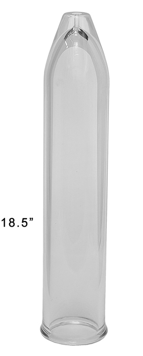 18.5 Inch Glass Extraction Tube