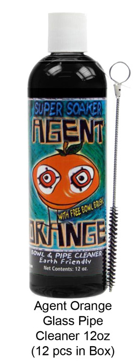 Agent Orange Glass Pipe Cleaner 12oz