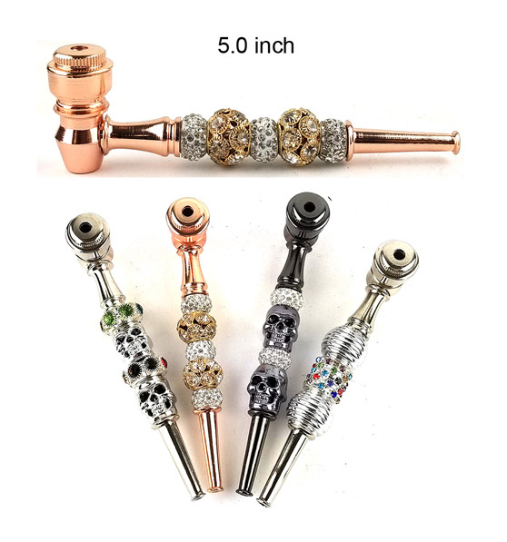 5 Inch Metal Stones Hand Pipe