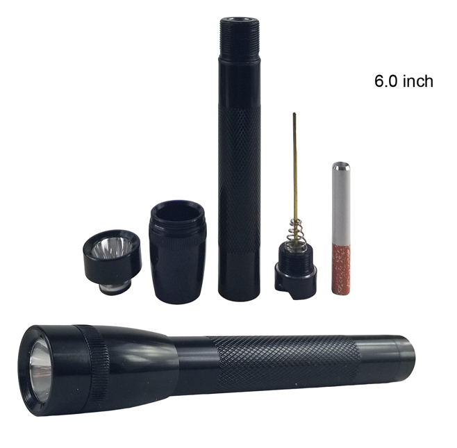 6 Inch Flash Light One Hitter