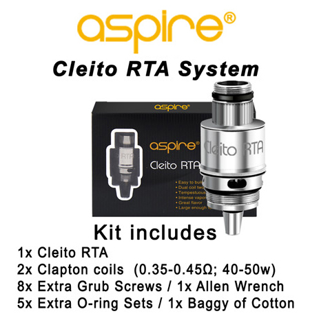 Cleito Rta System 0.35 Ohm 0.45 Ohm 40 50w